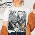 Onyx Storm T-Shirt | Fourth Wing Series Shirt | Dragon Rider | Bookish Tee Gift For Book Lover | Fantasy Book, Gildan...