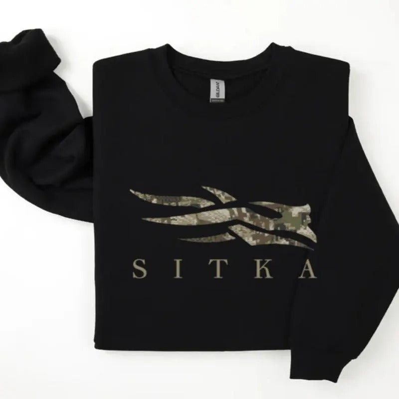 Optifade Camo Sitka Sweatshirt, Sitka Shirt, Camo Shirt, For Men, For Women Hoodie | GrindPrints.com