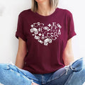 Optometry Heart Shirt Optician Optometry Ophthalmic Tech Eye Doctor Fabric Knit Casual Cotton Fit Top T-Shirts, Hoodie, Sweatshirt