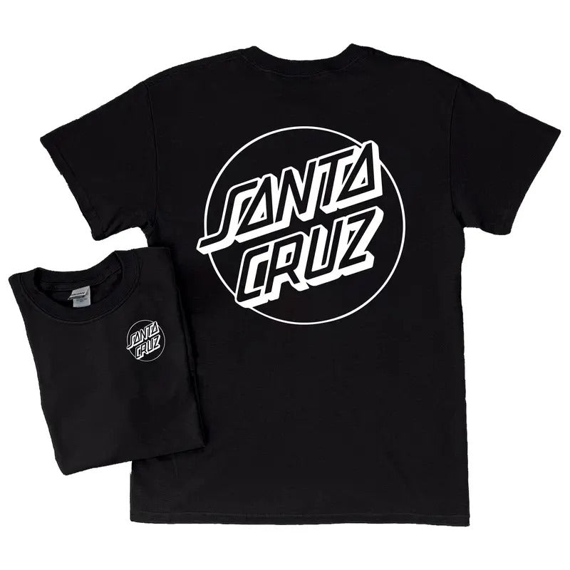 Opus Dot Mens Santa Cruz T Shirt Tiktok Classic Co_317 - Unisex And Inclusive - Multiple Colorways