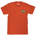 Orange Crush Soda Front and Back Print T-Shirt - Orange Heather Hoodie, Sweatshirt | GrindPrints.com