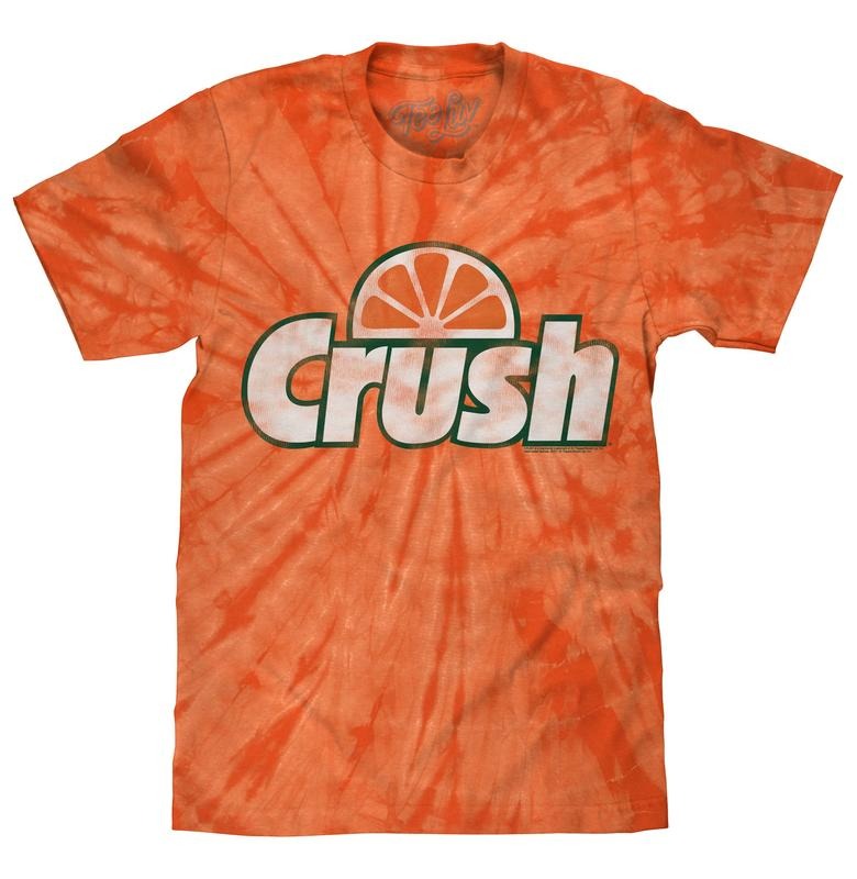 Orange Crush Tie Dye T-Shirt - Orange Tie Dye Hoodie, Sweatshirt | GrindPrints.com