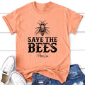 Save The Bees Apparel, Printed In The USA, Tee / Tank / V Neck Gray / White / Blue / Hot Pink / Orange, #sassy #cute...
