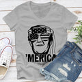 Merica Bandana Apparel, Proudly Printed In The USA, Tee / Tank / V Neck Gray / White / Blue / Hot Pink / Orange, #sassy...