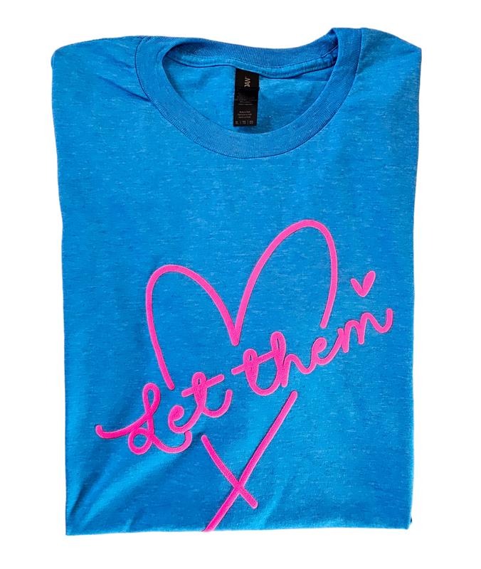 Orca "Let Them" Puff Women T-shirts ~ Gildan softstyle ~ Small - 3XL   Womenswear Unisex Hoodie, Sweatshirt | GrindPrints.com