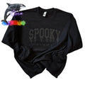 Orca ~ "SPOOKY" Puff Unisex Sweatshirts ~ Halloween ~ Pullover T-Shirts, Hoodie | GrindPrints.com