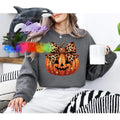 Orca ~ Halloween Cute Glitter Pumpkin Sweatshirts ~ Unisex Sizing ~ Small - 4XL ~ Pullover crewneck T-Shirts, Hoodie