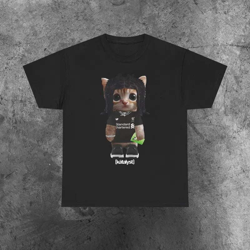Osamason Kitty Shirt Casual Classic Hoodie, Sweatshirt | GrindPrints.com