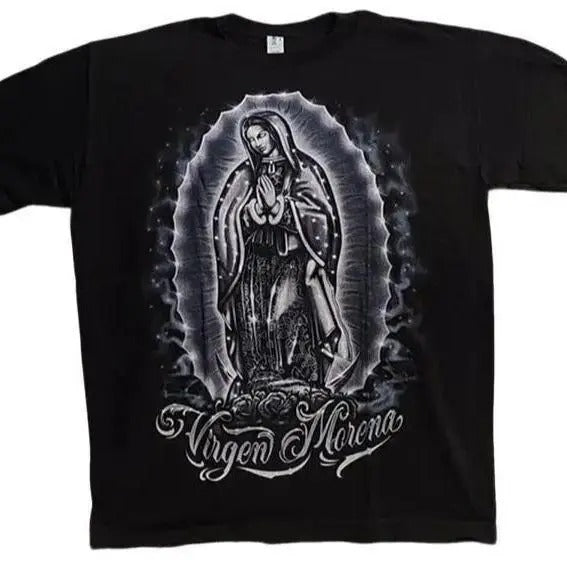 Our Lady Guadalupe Virgin Mary Virgen Morena Tops Underwear Menswear Streetwear T-Shirts, Hoodie, Sweatshirt