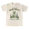 Out of Breath Hiking Society Shirt, Funny Hiking Graphic Tee, Raccoon Trash Panda Shirt, Nature Lover T-Shirt Hoodie,...