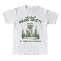 Out of Breath Hiking Society Shirt, Funny Hiking Graphic Tee, Raccoon Trash Panda Shirt, Nature Lover T Shirt, graphic...