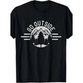 Outdoor T-shirt Nature Hiking Camping Forest Gift T-shirt Made in USA Hoodie, Sweatshirt | GrindPrints.com