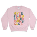 Over Stimulated Mom Club Comfortable Crewneck Sweatshirt Casual Fit T-Shirts, Hoodie | GrindPrints.com