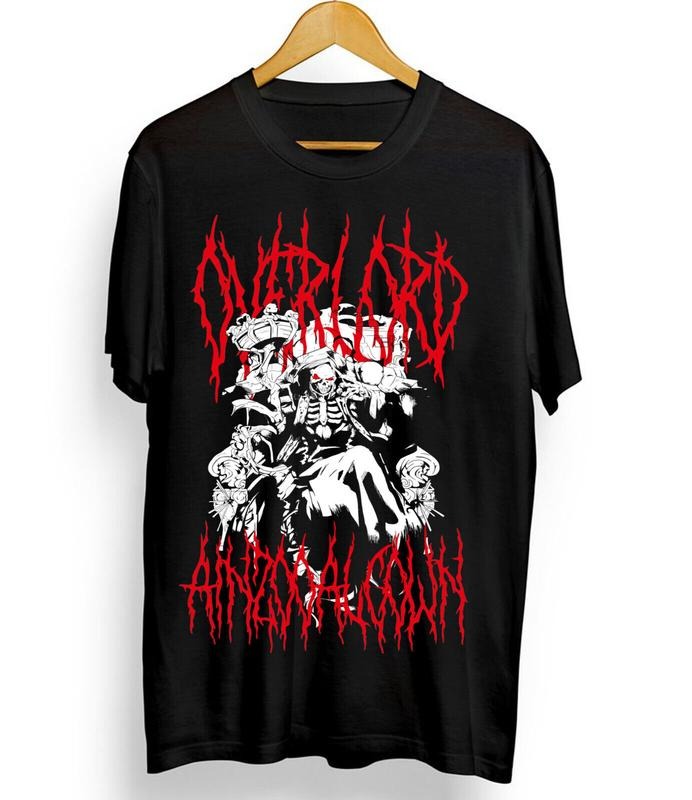 Overlord New unisex T-Shirt S-4XL Overlord Ainz Ooal Gown anime manga Graphic Tee Hoodie, Sweatshirt | GrindPrints.com