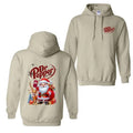 Oversized Dr Pepper Santa Christmas Hoodie, Suitable For Men And Women, Vibrant Patterns, Full Color, Classic Cotton,...