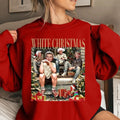 Oversized White Christmas Thug Life Sweatshirt, White Christmas Shirts, Christmas Movie Shirt, Thug Life Xmas Party...