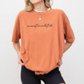 Overstimulated Comfort Colors Shirt, Funny Mom Life Unisex Graphic Tee, Mental Health Gift Shirt, Social Anxiety Clothing...