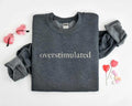Overstimulated Sweatshirt for Mom, Cowboy Frog Shirt, Unhinged TShirt, Weirdcore Clothing, Gen Z Shirt, Weird Stuff Funny...