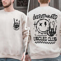 Overstimulated Uncles Club Shirt For Men, Uncle Shirt, Pregnancy Announcement,Shirt for Uncle,Cool Uncle Shirt for New...