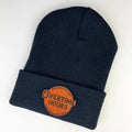 Overtime Hours Knit Beanie Custom Leather Patch T-Shirts, Hoodie, Sweatshirt | GrindPrints.com