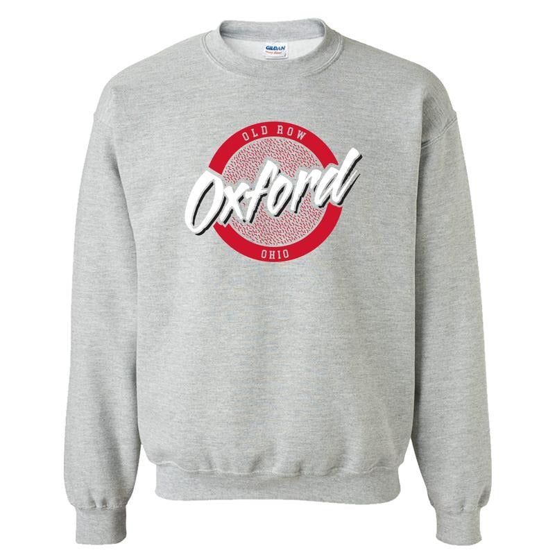 Oxford, Ohio Circle Crewneck Sweatshirt, Vintage Graphic Sweatshirt, Vintage Crewnecks Sweatshirt T-Shirts, Hoodie