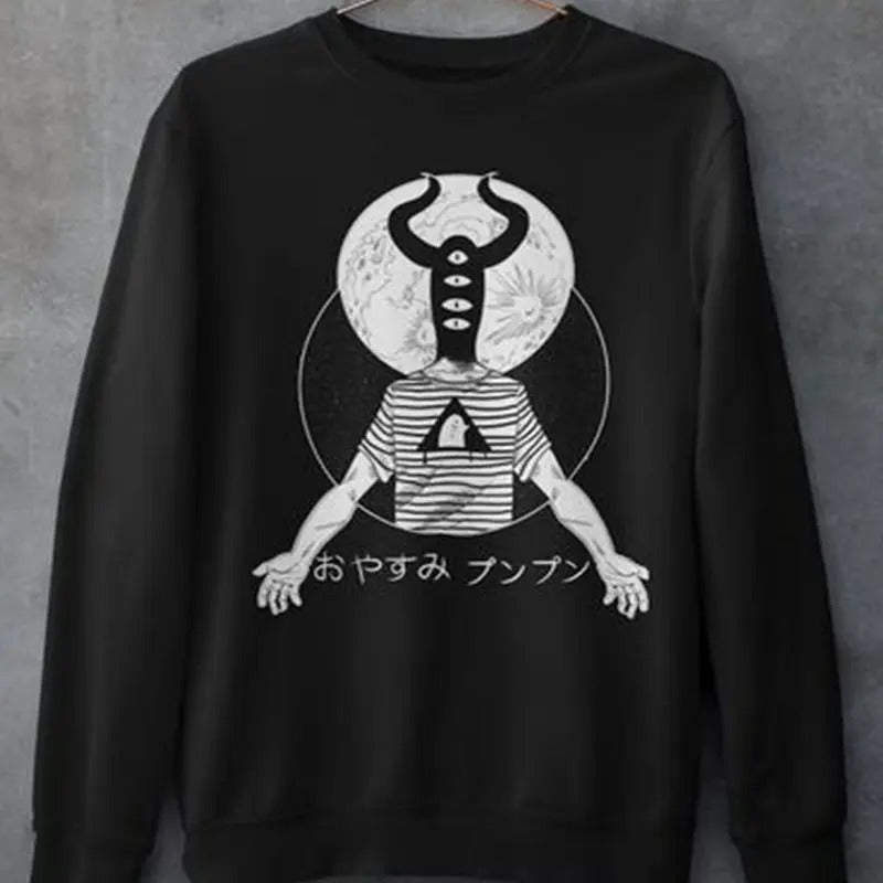 Oyasumi Goodnight Punpun New Unisex sweatshirt,Punpun Onodera, Aiko Tanaka Manga T-Shirts, Hoodie | GrindPrints.com