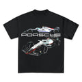 P*RSCHE F1 RACING T-SHIRT Bootleg Vintage 90s Style Casual Classic christian clothing Cotton Fabric Menswear Top Hoodie,...