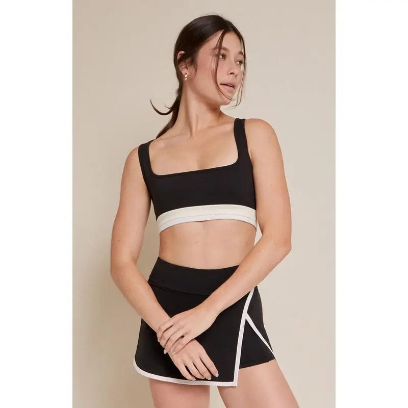 PAC 1980 Women's PAC WHISPER Active Black Double Bias Sports Bra T-Shirts, Hoodie, Sweatshirt | GrindPrints.com