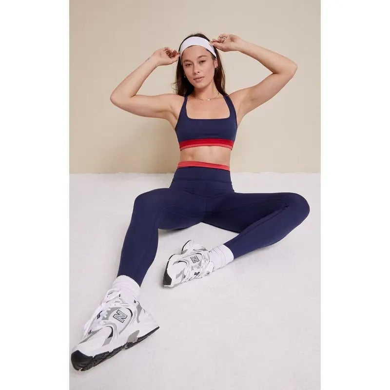 PAC 1980 Women's PAC WHISPER Active Navy Double Bias Sports Bra T-Shirts, Hoodie, Sweatshirt | GrindPrints.com