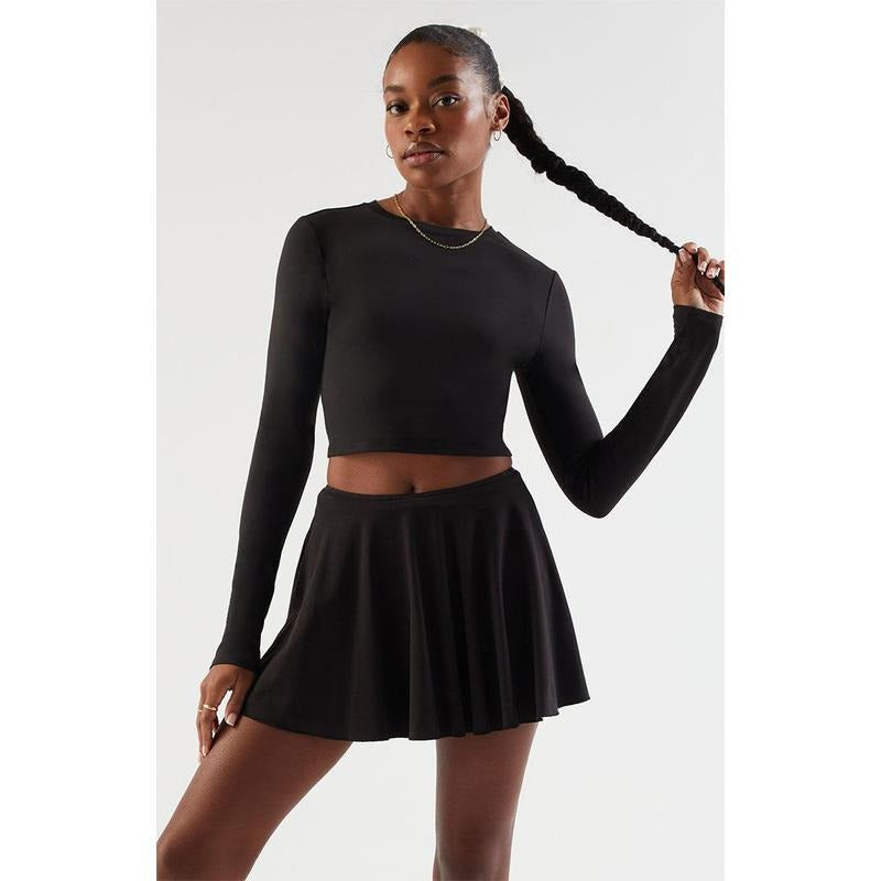 PAC 1980 Women's PAC WHISPER Black Active In Action Long Sleeve Top T-Shirts, Hoodie, Sweatshirt | GrindPrints.com