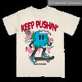 PE Keep Pushin' Planet Euphoria Shirt, Vintage Style 90s Retro Unisex Streetwear Tee , Retro Chic Tee Hoodie, Sweatshirt