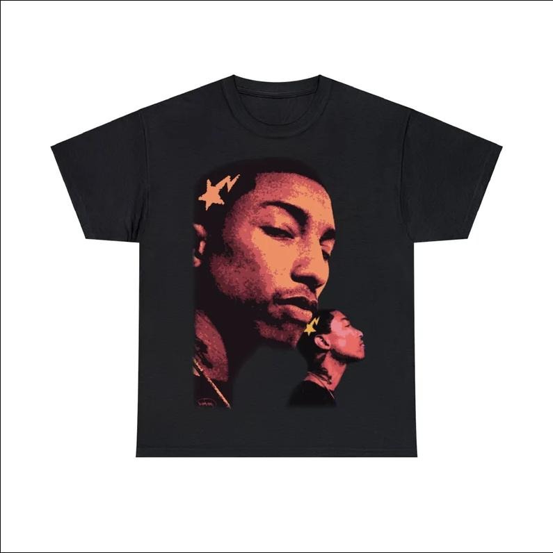 PHARRELL 90s Hip Hop Rap Tee Hoodie, Sweatshirt | GrindPrints.com