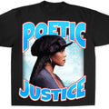 "POETIC JUSTICE 1993" TEE - VINTAGE BOOTLEG Casual Menswear Hoodie, Sweatshirt | GrindPrints.com
