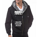 PROCLUB Men's Heavyweight Pile Jacket PRO CLUB Full Zipper Hoodie Casual Fur Jackets Relaxed Fit Warm Full Zip Jackets...