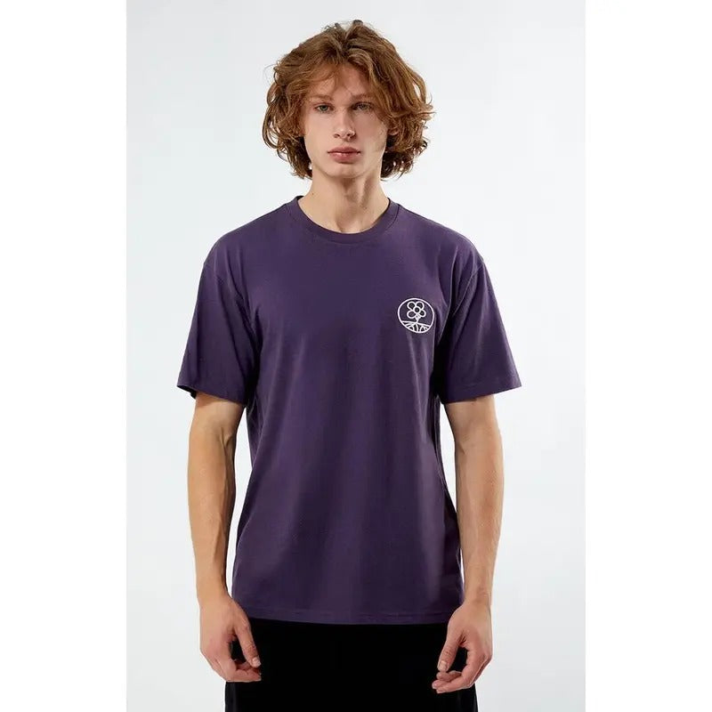 PS Basics Men's Circle Embroidered T-Shirt Hoodie, Sweatshirt | GrindPrints.com