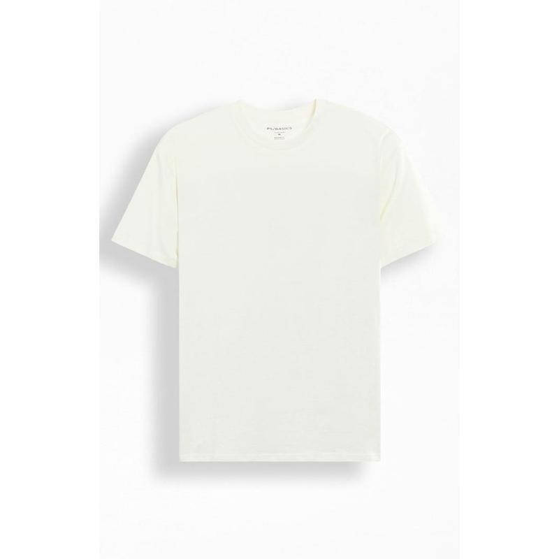 PS Basics Men's Cream Reece Regular T-Shirt Hoodie, Sweatshirt | GrindPrints.com