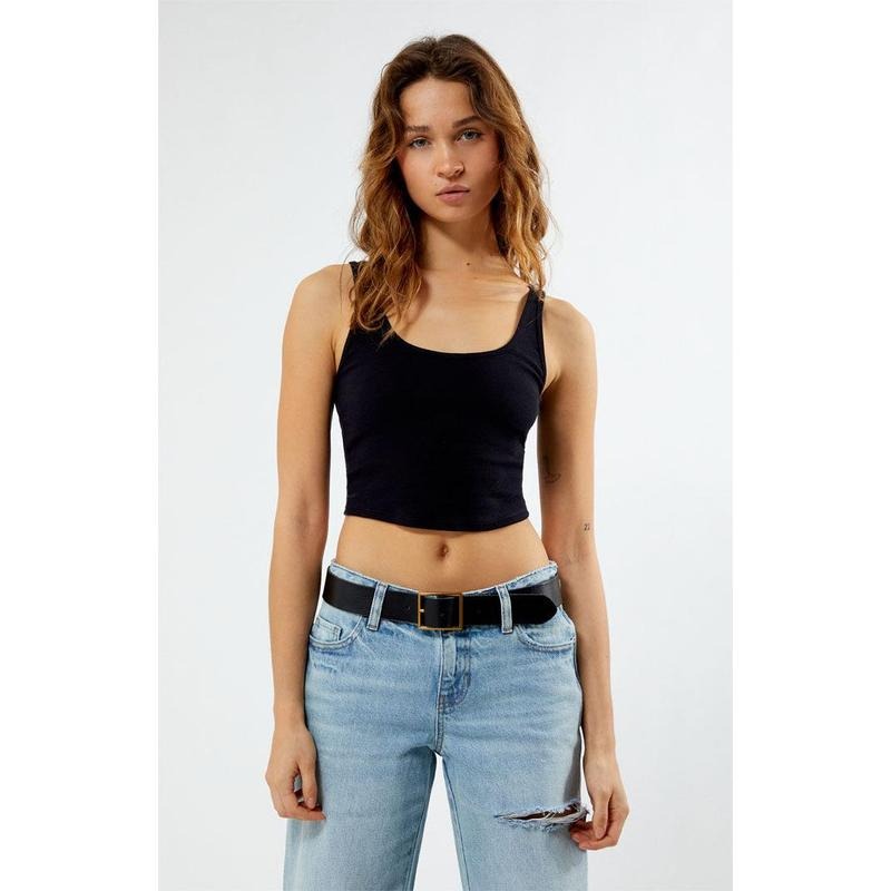 PS Basics by Pacsun Women's Scoop Tank Topstyle{n002}2 T-Shirts, Hoodie, Sweatshirt | GrindPrints.com