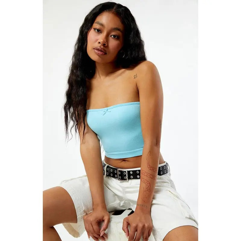 PS Basics by Pacsun Women's Seamless Tube Top T-Shirts, Hoodie, Sweatshirt | GrindPrints.com
