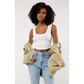 PS Basics by Pacsun Women's Tina Cropped Tank Top T-Shirts, Hoodie, Sweatshirt | GrindPrints.com