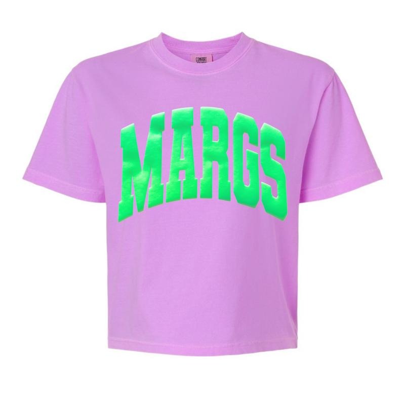 PUFF 'MARGS' Boxy Tee Hoodie, Sweatshirt | GrindPrints.com
