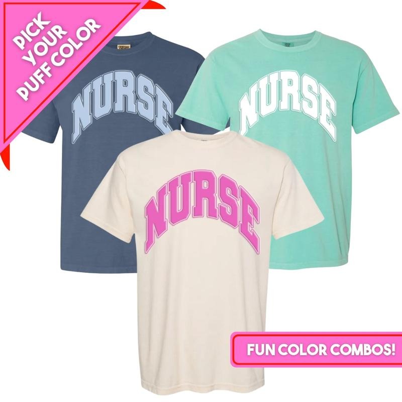 PUFF 'Nurse' T-Shirt Hoodie, Sweatshirt | GrindPrints.com