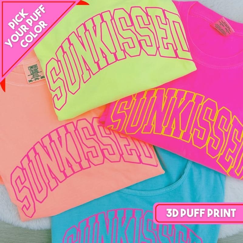 PUFF 'Sunkissed' T-Shirt Hoodie, Sweatshirt | GrindPrints.com