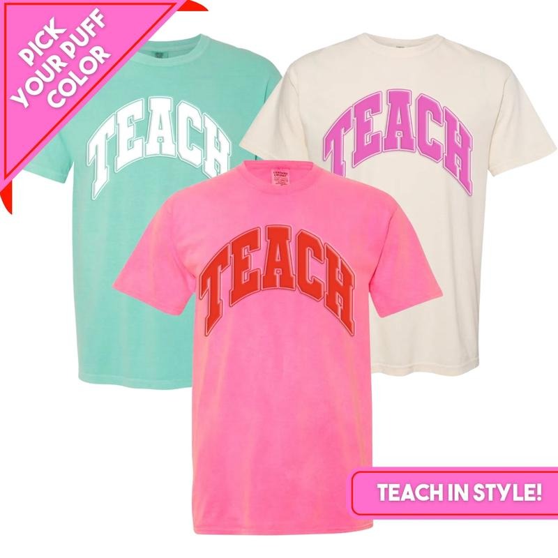 PUFF 'Teach' T-Shirt Hoodie, Sweatshirt | GrindPrints.com