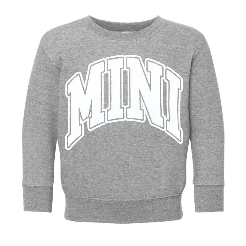 PUFF Kids 'Mini' Crewneck Sweatshirt T-Shirts, Hoodie | GrindPrints.com
