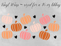 PUMPKIN LOVE VINYL CUP WRAP T-Shirts, Hoodie, Sweatshirt | GrindPrints.com