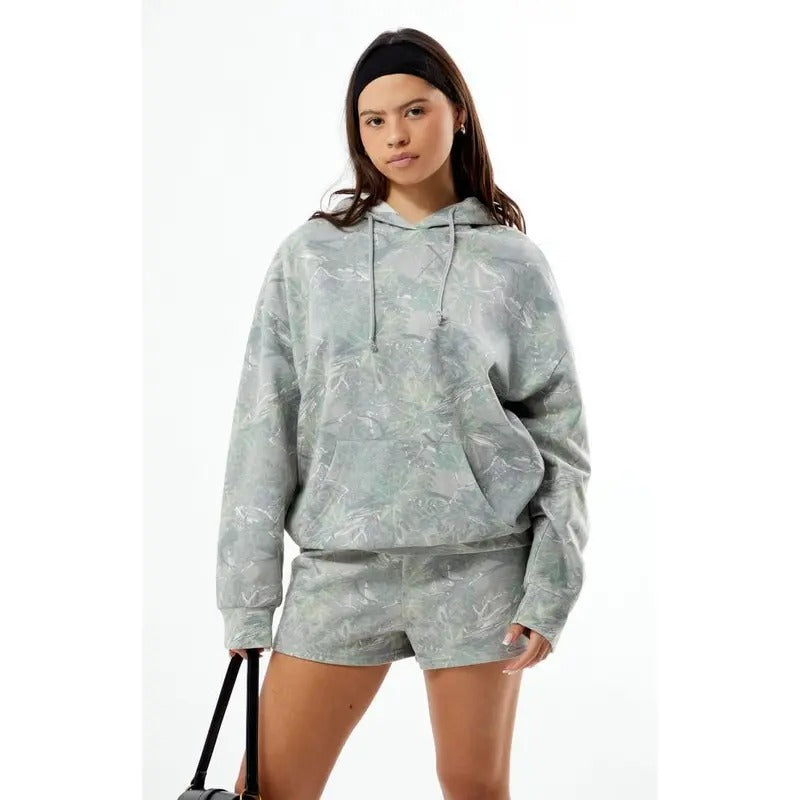 PacSun Women's Camo Hoodie T-Shirts, Sweatshirt | GrindPrints.com