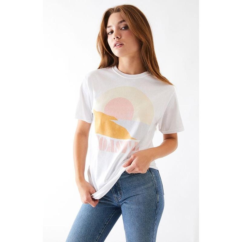 PacSun Women's Coastal T-Shirt Hoodie, Sweatshirt | GrindPrints.com