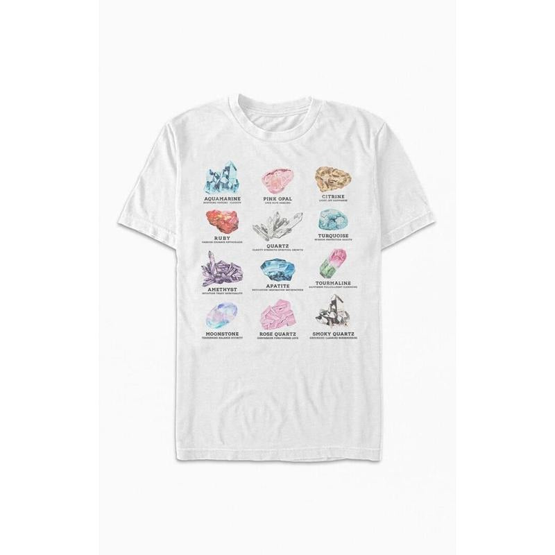 PacSun Women's Crystal Chart T-Shirt Hoodie, Sweatshirt | GrindPrints.com