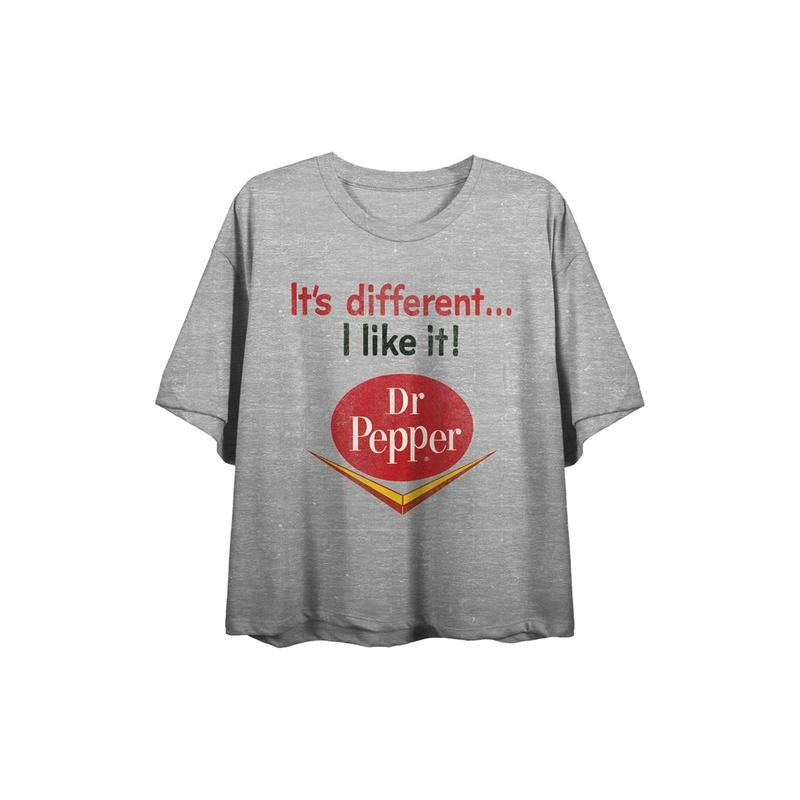PacSun Women's Dr Pepper I Like It Vintage Cropped T-Shirt Hoodie, Sweatshirt | GrindPrints.com