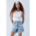 PacSun Women's Eco Light Indigo Ripped High Waisted Relaxed Jortsstyle{n002}3 T-Shirts, Hoodie, Sweatshirt | GrindPrints.com